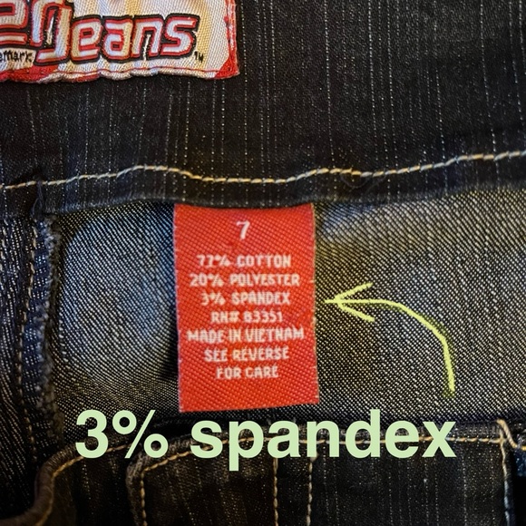 Stretch Denim Short-Shorts w/Denim Belt - Picture 16 of 16